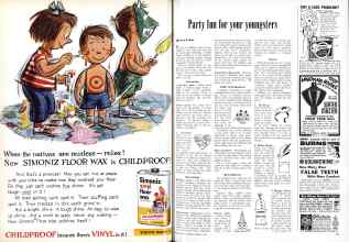 Better Homes & Gardens February 1959 Magazine Article: Page 126