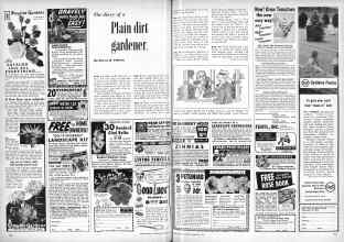 Better Homes & Gardens February 1959 Magazine Article: The diary of a Plain dirt gardener