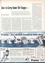 Better Homes & Gardens March 1959 Magazine Article: How to keep home life happy