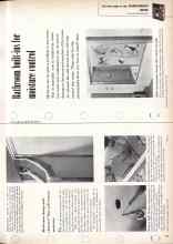 Better Homes & Gardens March 1959 Magazine Article: Bathroom built-ins for moisture control
