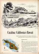 Better Homes & Gardens March 1959 Magazine Article: Catalina: California's Hawaii