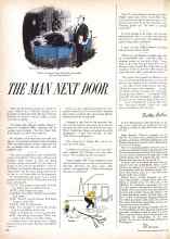 Better Homes & Gardens March 1959 Magazine Article: THE MAN NEXT DOOR