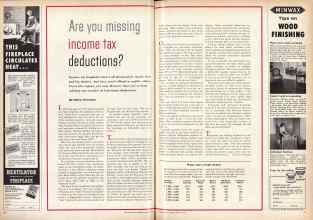 Better Homes & Gardens March 1959 Magazine Article: Are you missing income tax deductions?