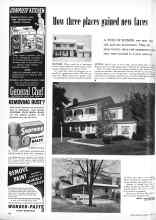 Better Homes & Gardens April 1959 Magazine Article: How three places gained new faces