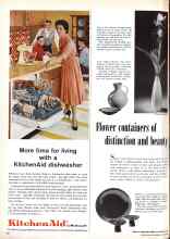 Better Homes & Gardens May 1959 Magazine Article: Flower containers of distinction and beauty