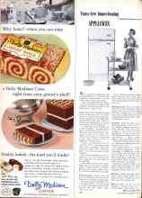 Better Homes & Gardens May 1959 Magazine Article: Dolly Madison CAKES