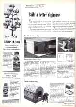 Better Homes & Gardens May 1959 Magazine Article: Build a better doghouse
