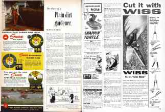 Better Homes & Gardens May 1959 Magazine Article: The diary of a Plain dirt gardener.