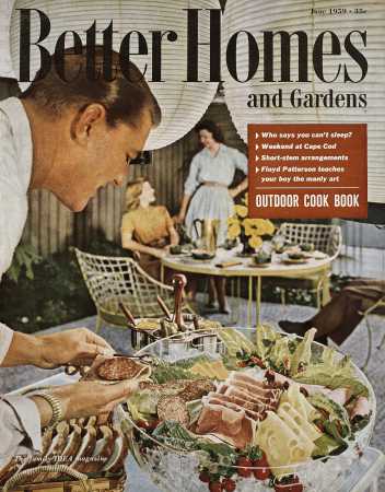 Better Homes & Gardens June 1959 Magazine Cover
