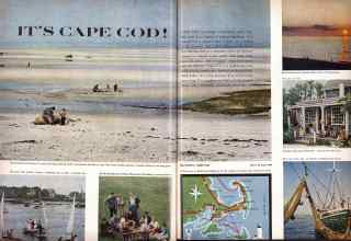 Better Homes & Gardens June 1959 Magazine Article: IT'S CAPE COD!