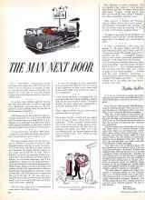 Better Homes & Gardens July 1959 Magazine Article: THE MAN NEXT DOOR