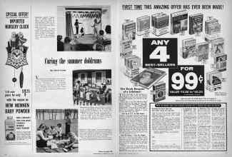 Better Homes & Gardens July 1959 Magazine Article: Page 16