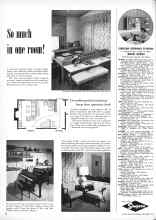 Better Homes & Gardens September 1959 Magazine Article: So much in one room!