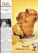 Better Homes & Gardens September 1959 Magazine Article: The Joy of Baking Hot Popovers