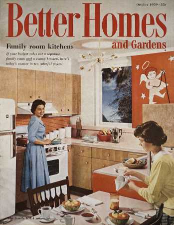 Better Homes & Gardens October 1959 Magazine Cover