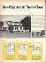 Better Homes & Gardens October 1959 Magazine Article: Remodeling saved our 