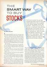 Better Homes & Gardens November 1959 Magazine Article: THE SMART WAY TO BUY STOCKS