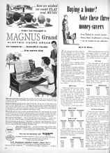 Better Homes & Gardens November 1959 Magazine Article: Buying a home? Note these three money-savers