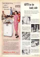 Better Homes & Gardens November 1959 Magazine Article: GIFTS for the family table