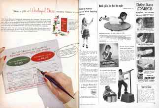 Better Homes & Gardens December 1959 Magazine Article: Page 104