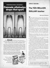Better Homes & Gardens February 1960 Magazine Article: The TEN MILLION DOLLAR teacher