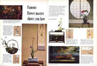 Better Homes & Gardens February 1960 Magazine Article: Famous flower master shows you how