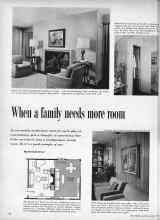 Better Homes & Gardens March 1960 Magazine Article: When a family needs more room