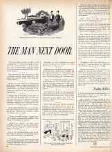 Better Homes & Gardens March 1960 Magazine Article: THE MAN NEXT DOOR