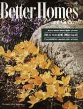 Better Homes & Gardens March 1960 Magazine Cover