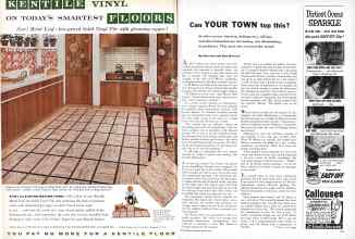 Better Homes & Gardens March 1960 Magazine Article: Page 154