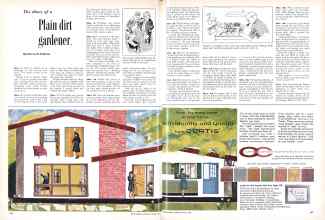 Better Homes & Gardens March 1960 Magazine Article: The diary of a Plain dirt gardener
