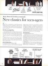 Better Homes & Gardens April 1960 Magazine Article: New classics for teen-agers