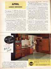 Better Homes & Gardens April 1960 Magazine Article: APRIL GARDEN REMINDERS