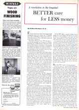 Better Homes & Gardens April 1960 Magazine Article: BETTER care for LESS money