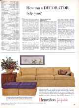 Better Homes & Gardens April 1960 Magazine Article: How can a DECORATOR help you?
