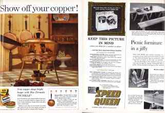 Better Homes & Gardens April 1960 Magazine Article: Page 129