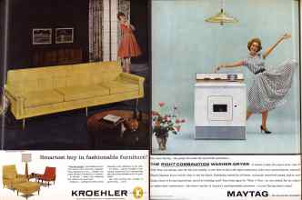 Better Homes & Gardens April 1960 Magazine Article: Page 137