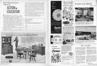 Better Homes & Gardens April 1960 Magazine Article: Page 155