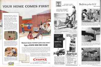 Better Homes & Gardens April 1960 Magazine Article: Page 191