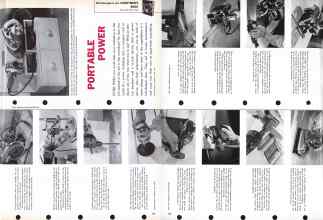 Better Homes & Gardens April 1960 Magazine Article: PORTABLE POWER