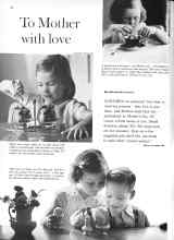 Better Homes & Gardens May 1960 Magazine Article: To Mother with love