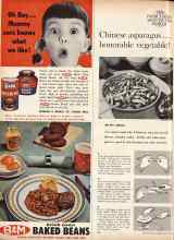 Better Homes & Gardens May 1960 Magazine Article: Chinese asparagus ... honorable vegetable!