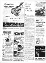 Better Homes & Gardens May 1960 Magazine Article: Are your children ready for SUMMER?