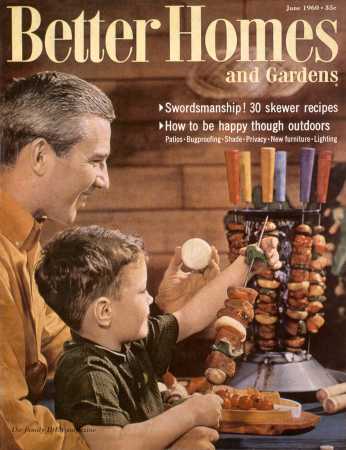 Better Homes & Gardens June 1960 Magazine Cover
