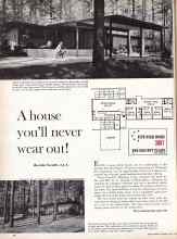 Better Homes & Gardens July 1960 Magazine Article: A house you'll never wear out!