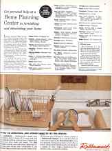 Better Homes & Gardens July 1960 Magazine Article: Get personal help at a Home Planning Center in furnishing and decorating your home
