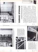 Better Homes & Gardens July 1960 Magazine Article: GARAGE STORAGE