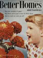 Better Homes & Gardens August 1960 Magazine Cover