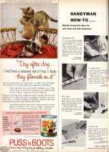 Better Homes & Gardens September 1960 Magazine Article: HANDYMAN HOW-TO . . .