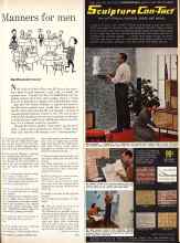 Better Homes & Gardens September 1960 Magazine Article: Manners for men